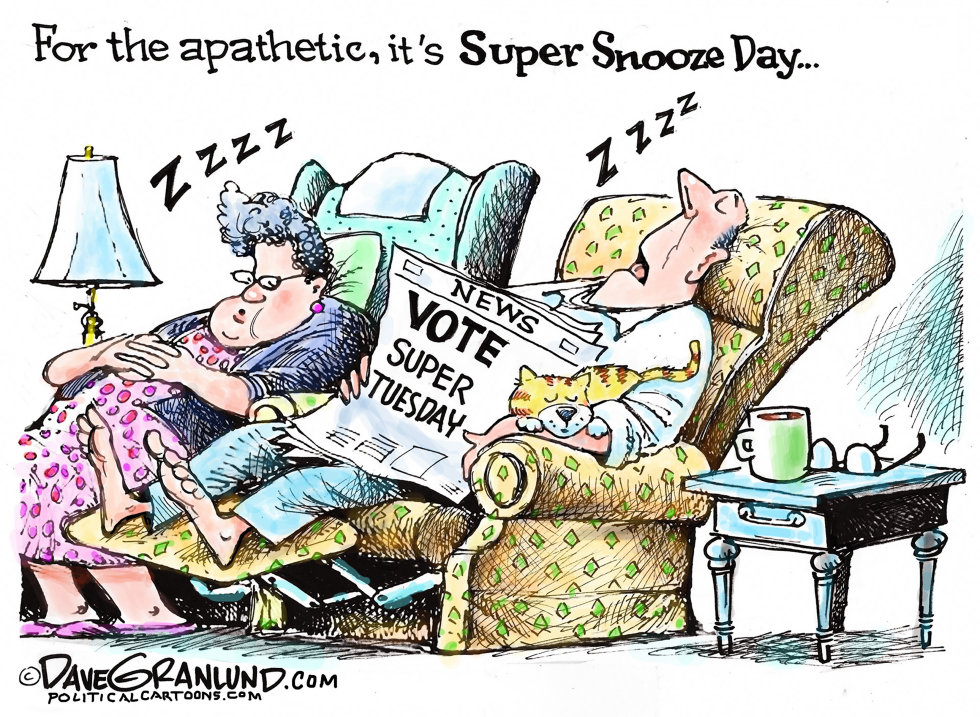 Super Tuesday apathy