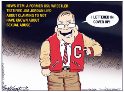 REP JIM JORDAN by Bob Englehart