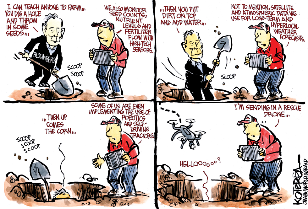 Bloomberg Digging a Hole
