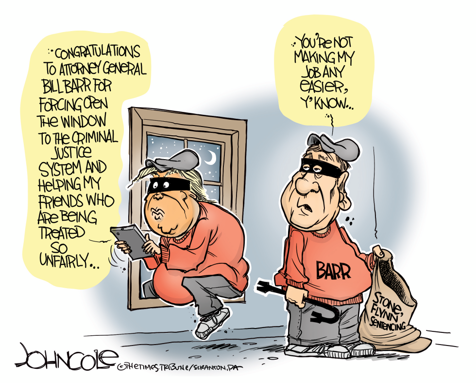 Barr and Trump