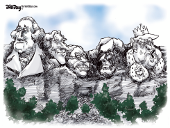 MT RUSHMORE by Bill Day
