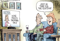 CALIFORNIA WINE by Joe Heller