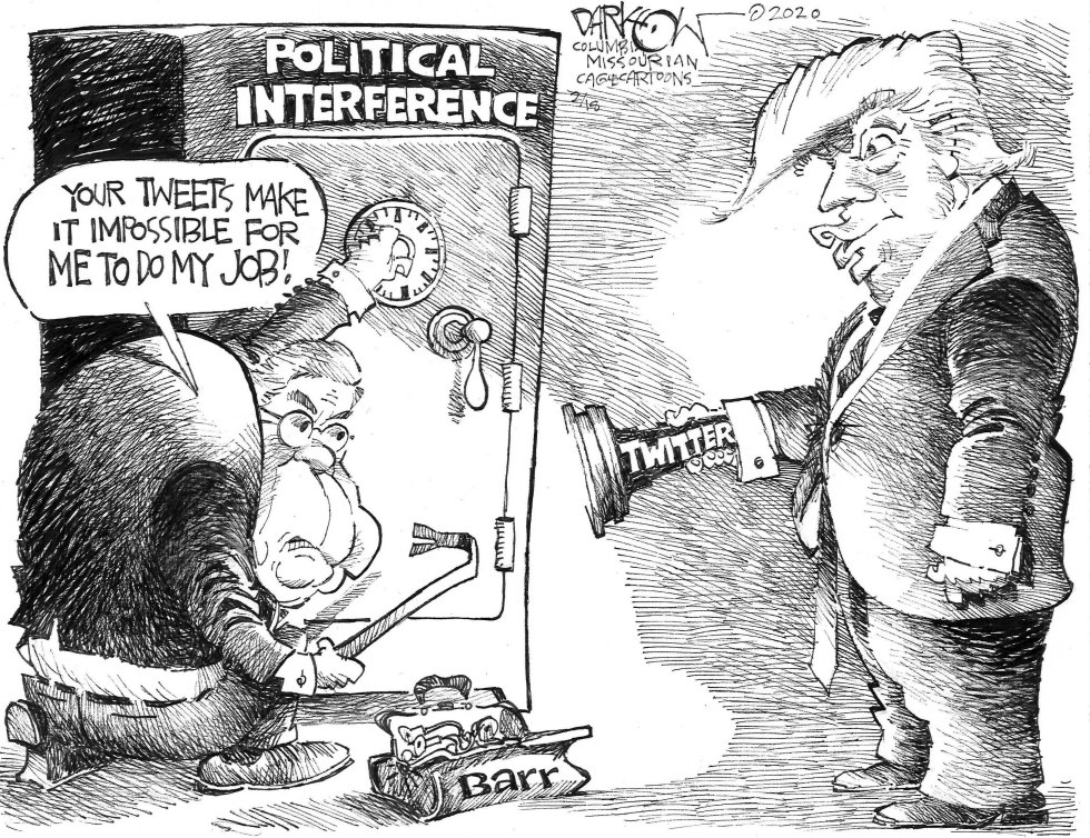 Barr interferes