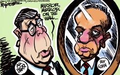 ROY COHN by Milt Priggee