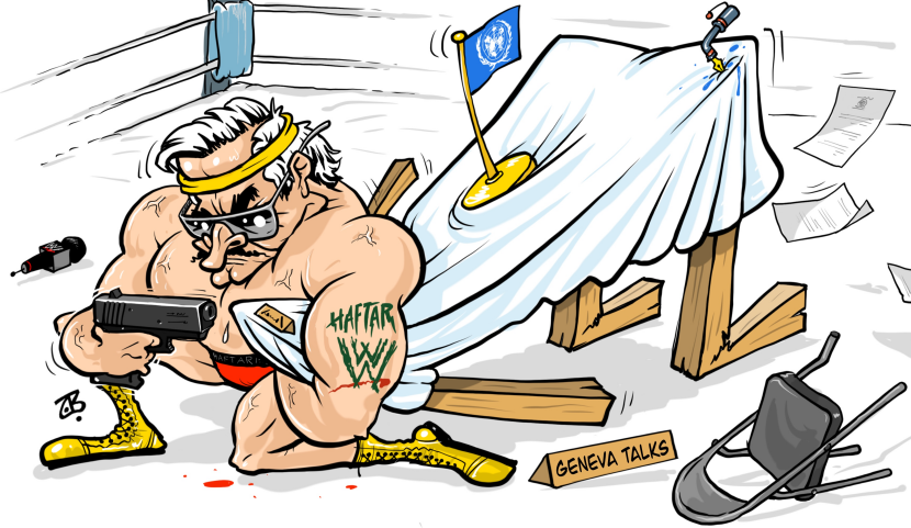 Talks with Haftar