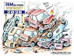 DEMOLITION DERBY 2020 by Dave Granlund