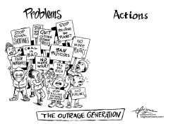 PROTESTS PROTESTS PROTESTS by Guy Parsons