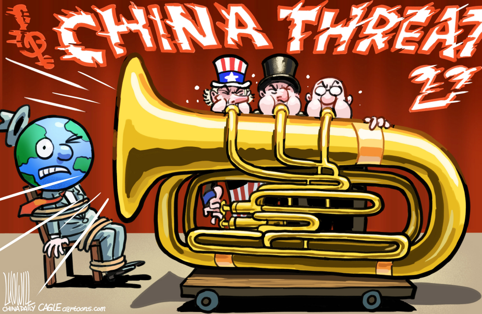 West Trumpets China Threat