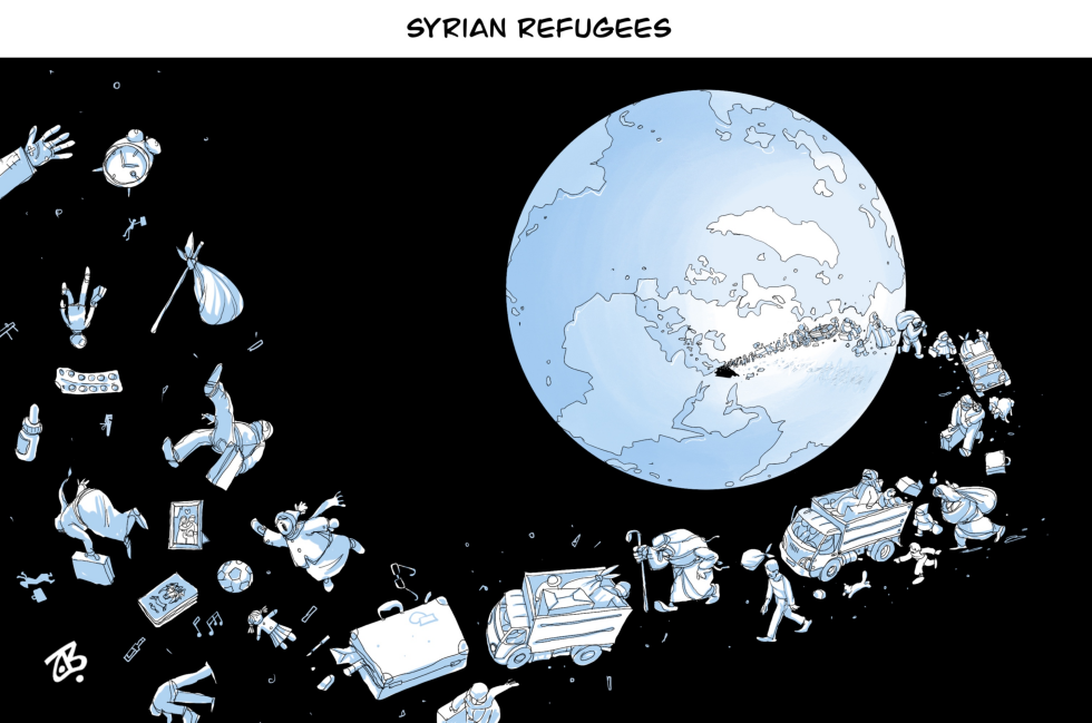 Syrian refugees diaspora