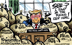 MONEY MONEY MONEY by Milt Priggee