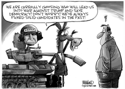 PERFECT DEMOCRATIC CANDIDATE by Dave Whamond