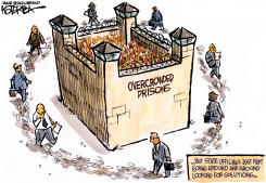 PRISON OVERCROWDING  by Jeff Koterba