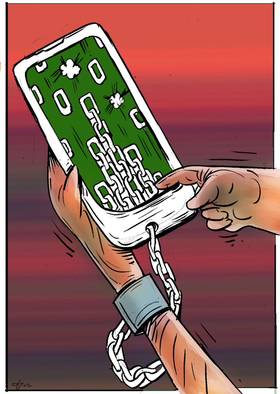 Chained to the Phone
