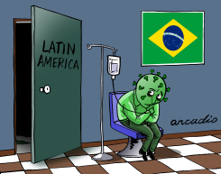 CORONAVIRUS IS INSIDE by Arcadio Esquivel