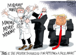 CORONAVIRUS GAG by Pat Bagley