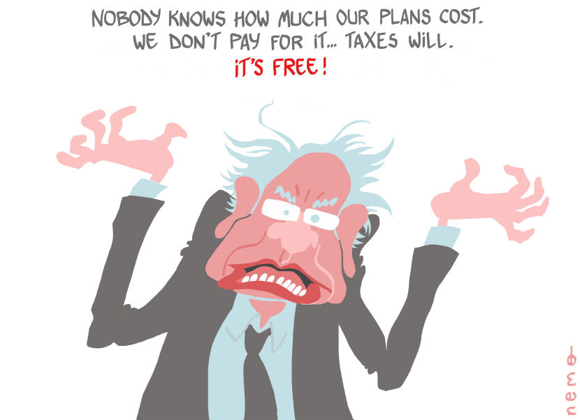 Bernie's Plans Cost