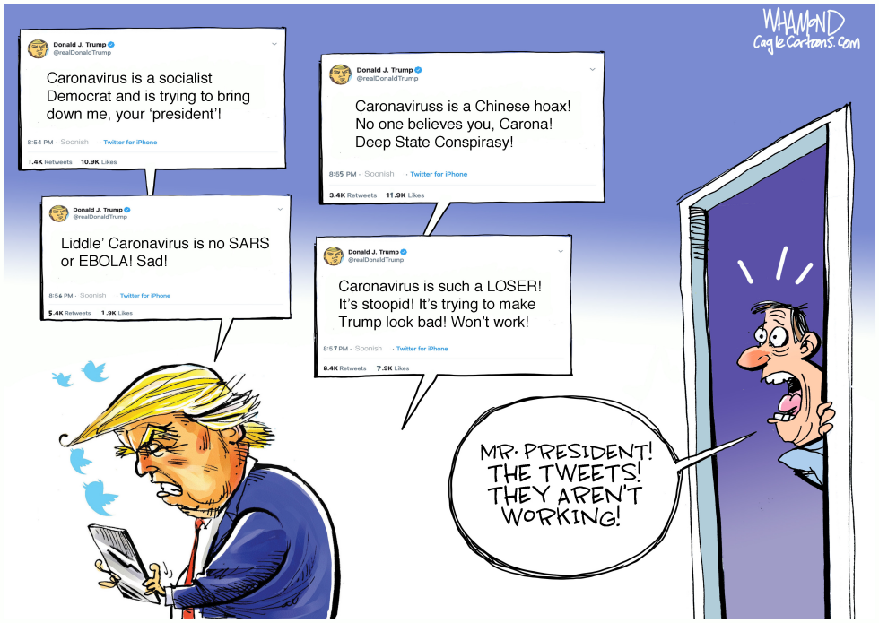 Tweeting away the Coronavirus