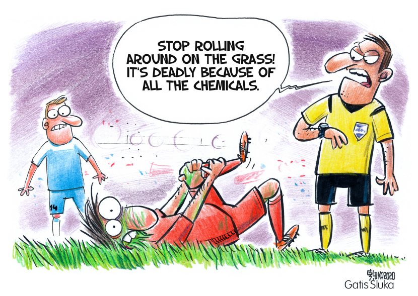 Pesticides and playing fields