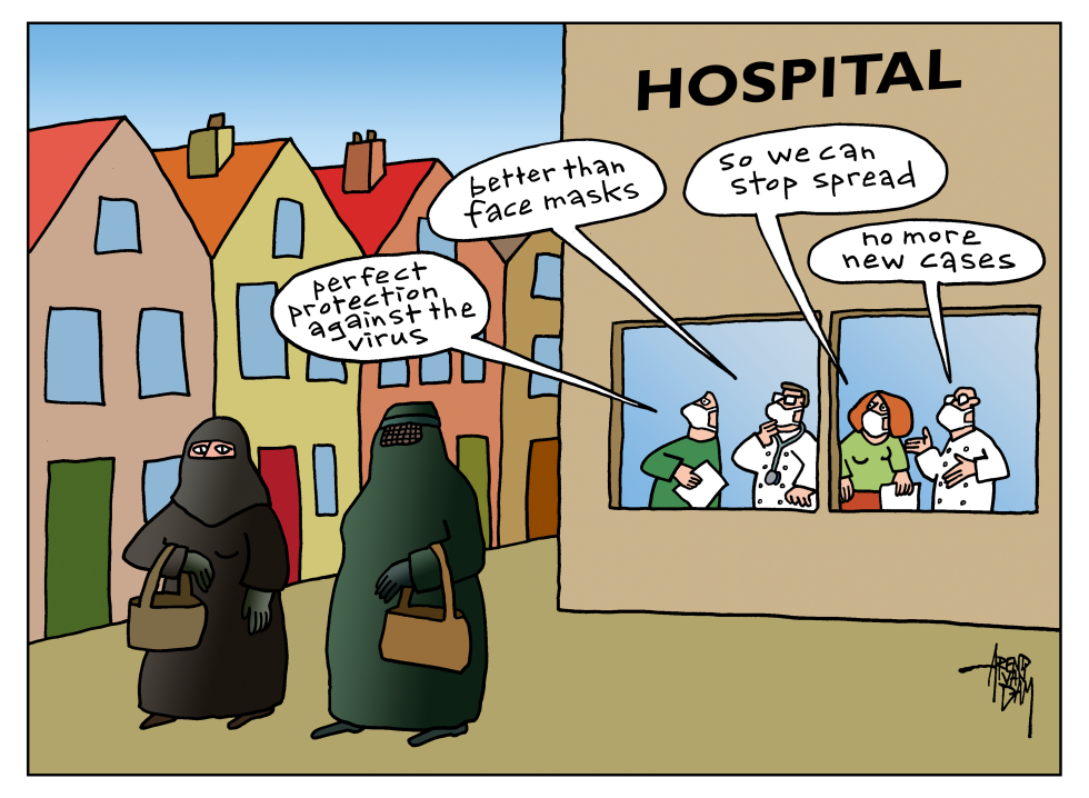 burqa and coronavirus