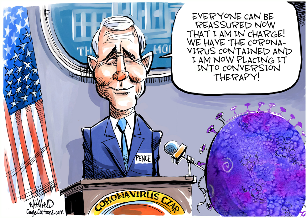Pence is New Coronavirus Czar