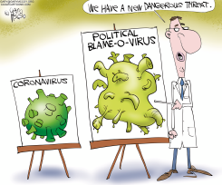 CORONAVIRUS BLAME by Gary McCoy