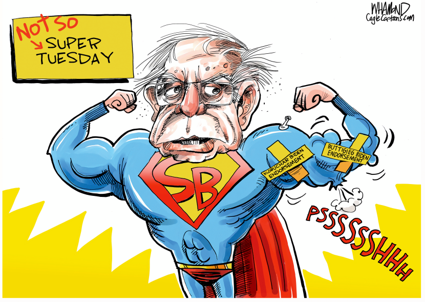 Not so Super Tuesday for Bernie