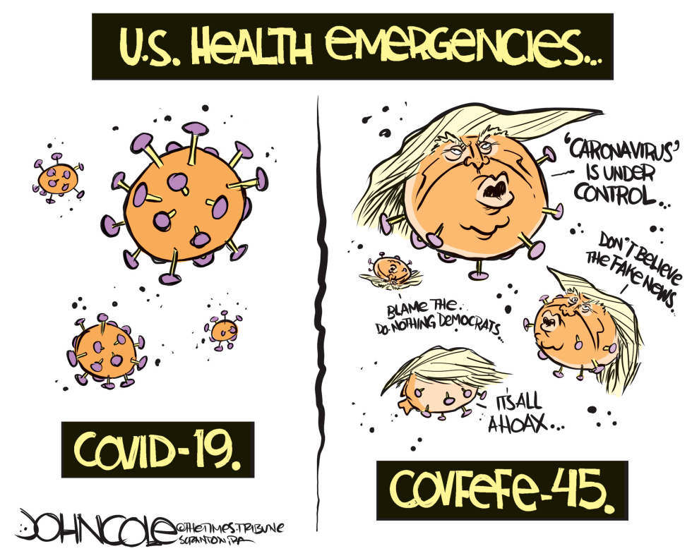 Covfefe and coronavirus