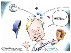 CHRIS MATTHEWS OUT MSNBC by Dave Granlund