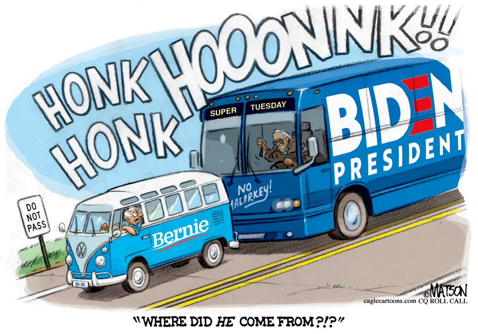 Biden Catches Up to Bernie