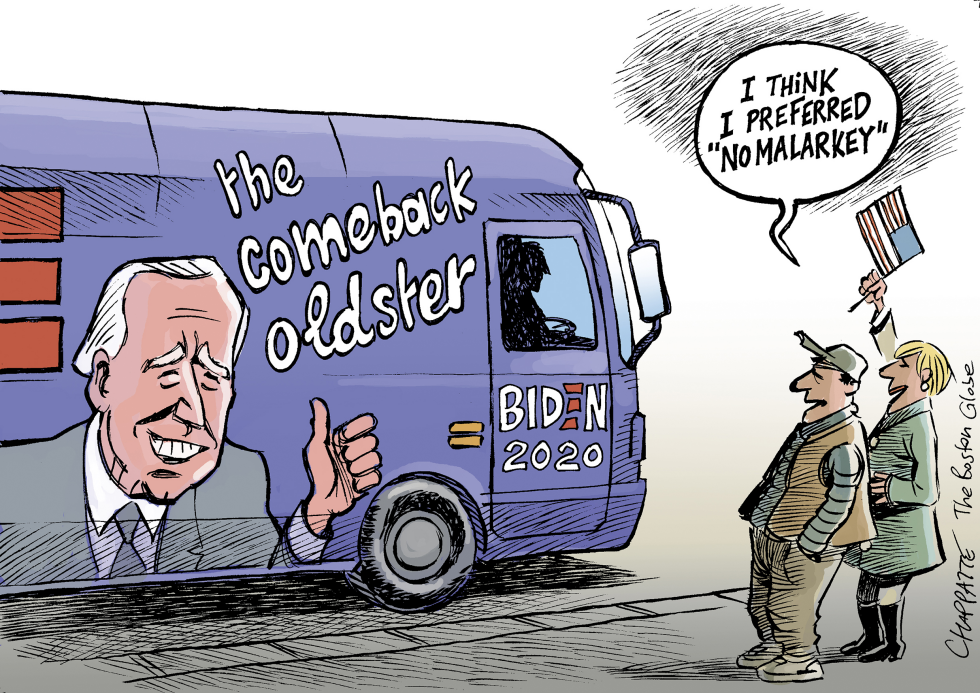 Biden has a new slogan