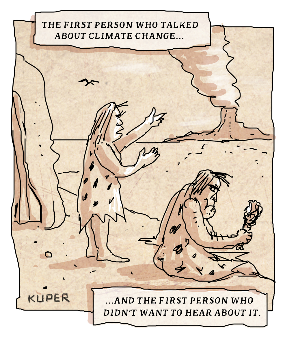 First Climate Change Denier