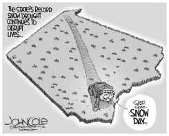 LOCAL PA SNOW DROUGHT by John Cole