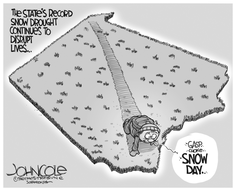 LOCAL PA Snow drought