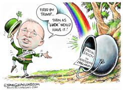 MICK MULVANEY FIRED by Dave Granlund