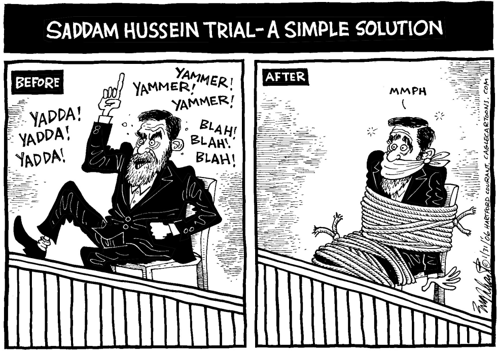 The Trial Of Saddam Hussein