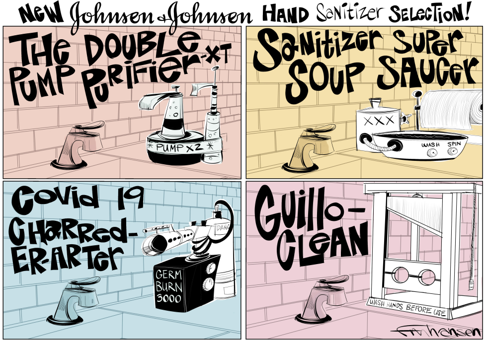 New Johnson and Johnson Hand Sanitizer Selection!