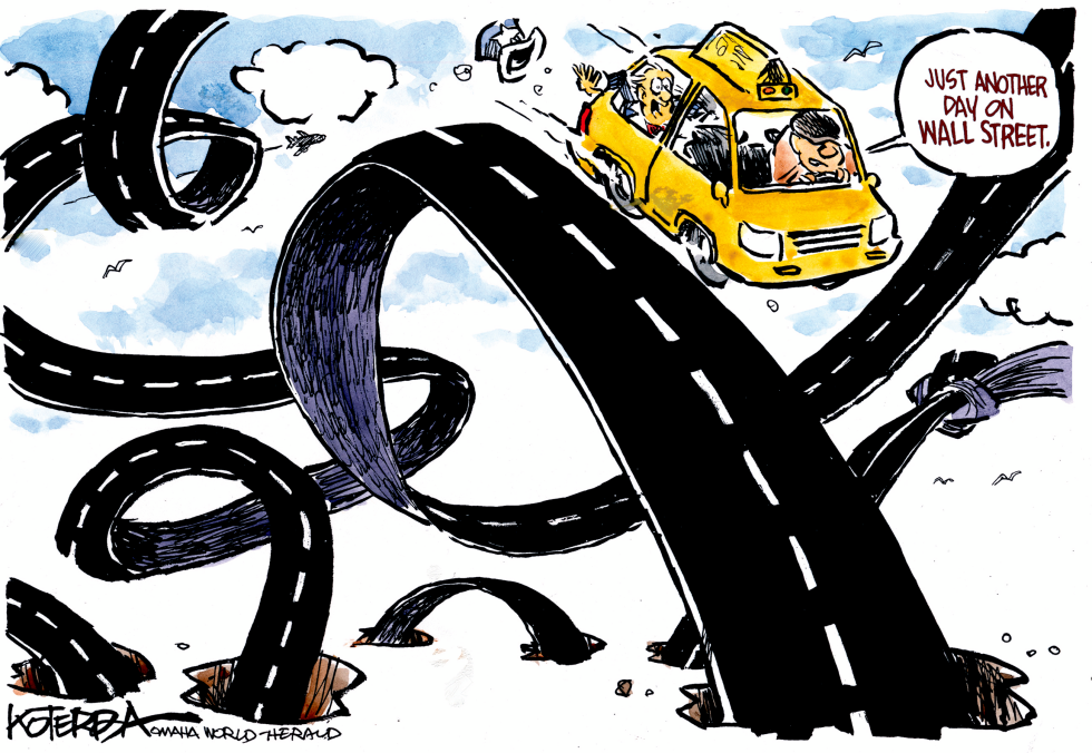 Ups and Downs of Wall Street