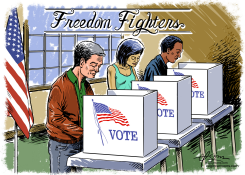 FREEDOM FIGHTERS by Guy Parsons