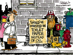 TOILET PAPER by Steve Nease