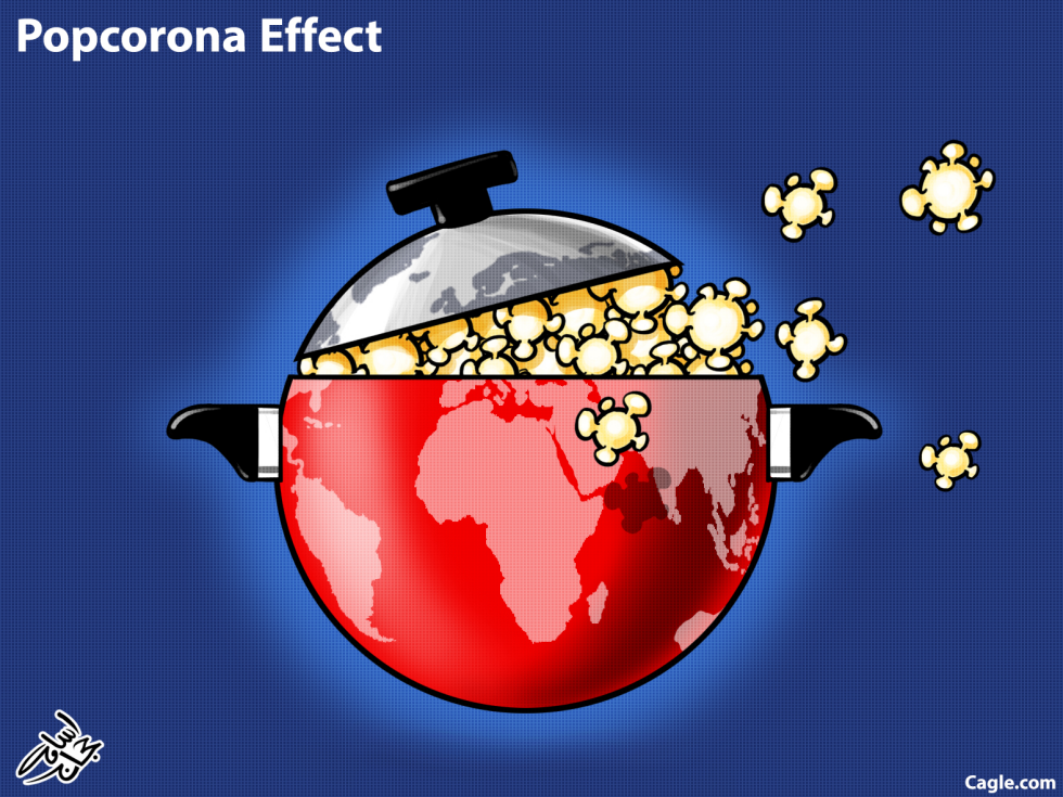 Popcorona Effect