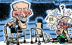 THE ODD COUPLE by Milt Priggee