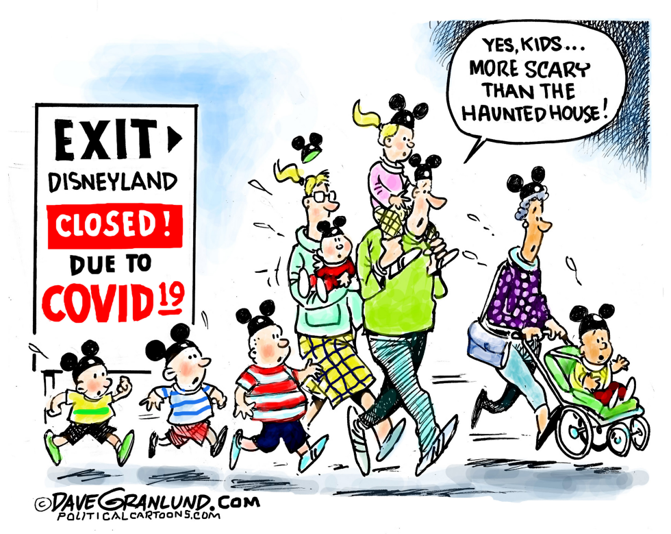 Disneyland COVID 19 Closure