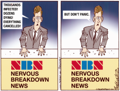 CORONA NEWS by Bob Englehart