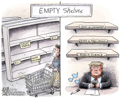 IN SHORT SUPPLY by Adam Zyglis