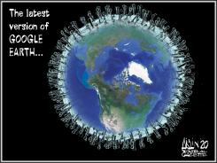 CORONA EARTH by Terry Mosher