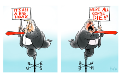 THE VERY STABLE GENIUS by Hajo de Reijger