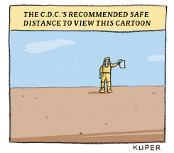 SOCIAL DISTANCING by Peter Kuper
