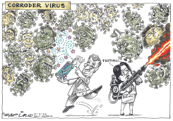 CORRODER VIRUS by Zapiro