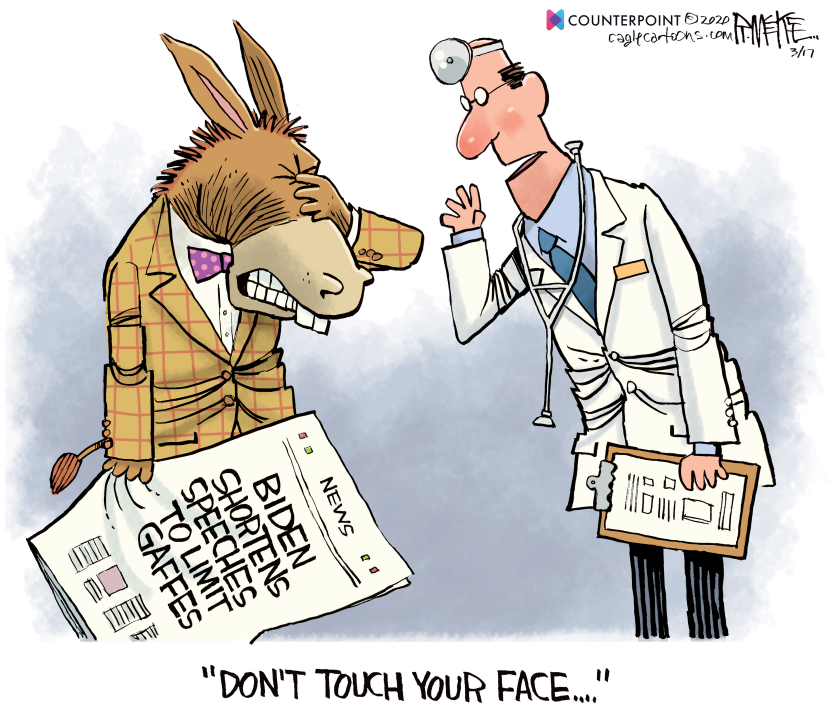 Democrats Touch Face