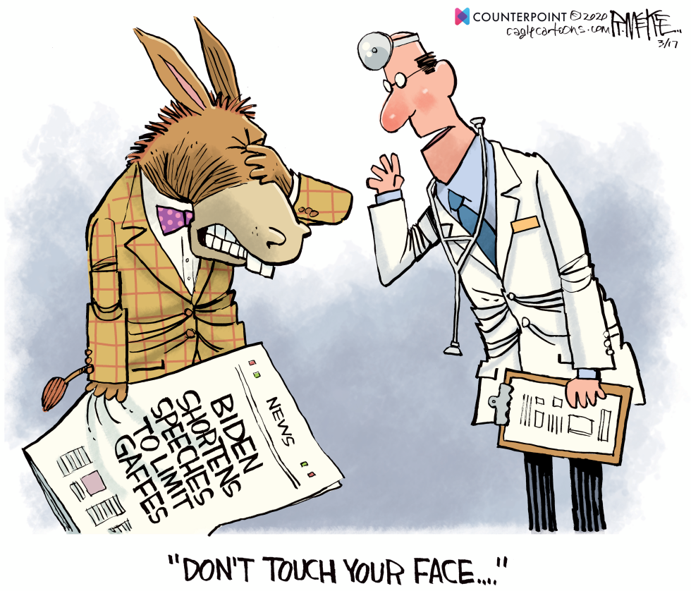 Democrats Touch Face